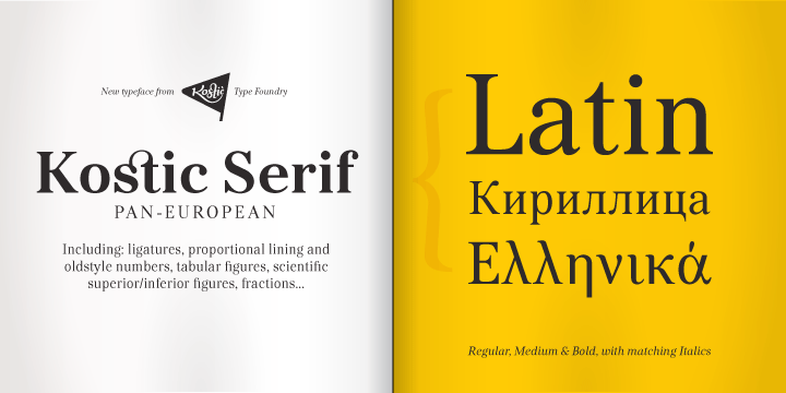 Kostic Serif